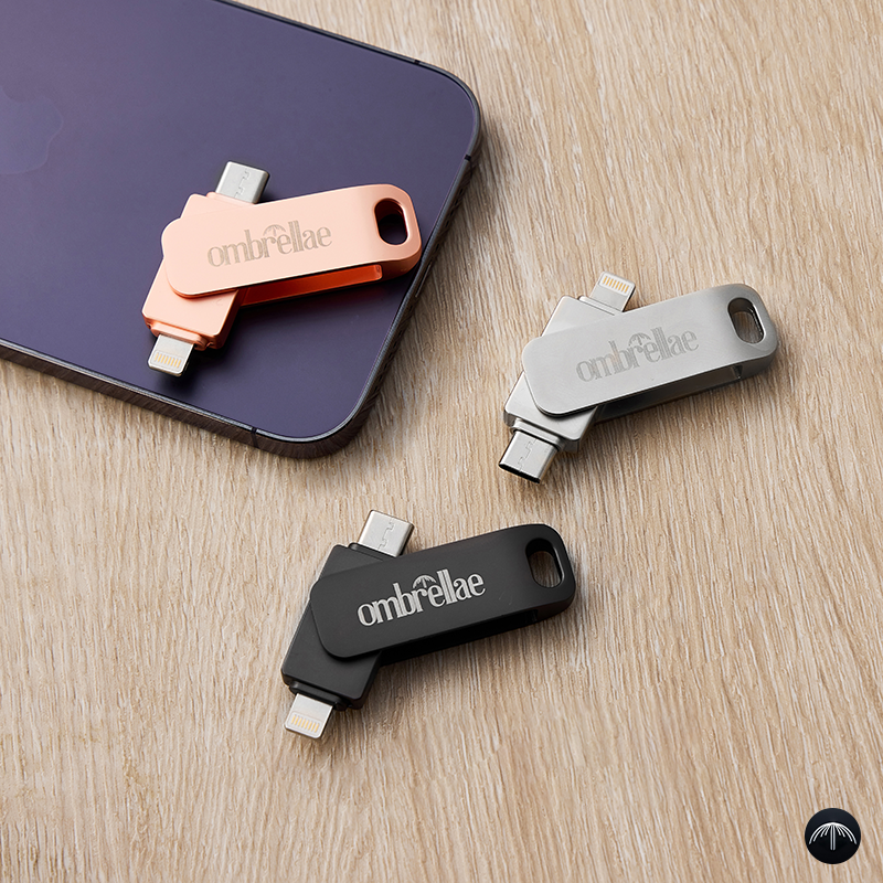 ombrellae Flash capacity and color options